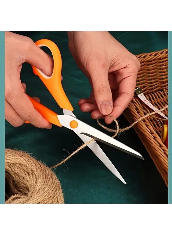 مقص متعدد الوظائف من الفولاذ المقاوم للصدأ الثقيل 1 قطعة مريح في الاستخدام مصمم ergonomically لكلا اليَدين - Image 2